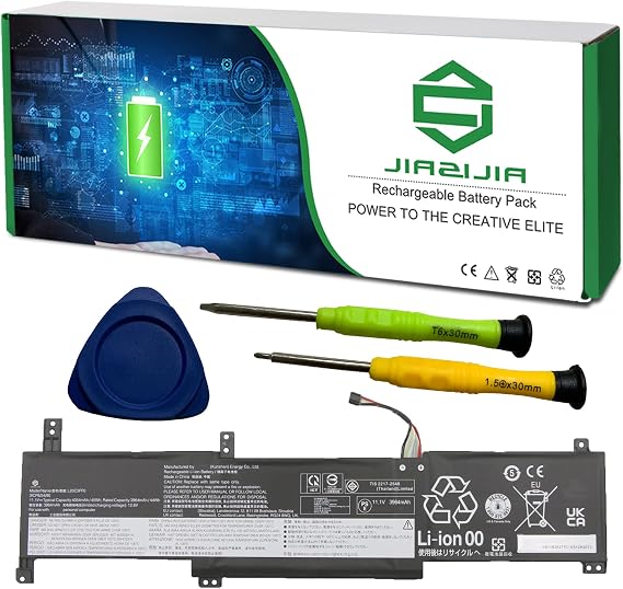 L20C3PF0 Laptop Battery Replacement for Lenovo IdeaPad 3-14ADA6 3-14ALC6 3-14ITL6 3-15ALC6 3-15ITL6 3-17ALC6 3-17ITL6 Series 5B11B36275 SB11B36277 L20M3PF0 L20L3PF0 11.1V 45Wh