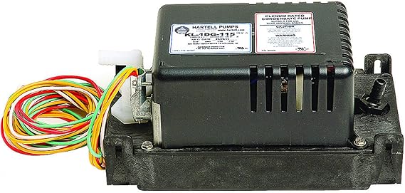 Condensate Pump, 66 Watts, 10 in. L