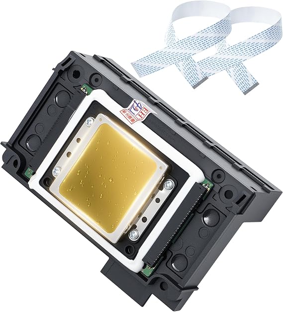 2026 Upgrade Epson XP600 Printhead, Print Head Replacement for XP600 XP601 XP510 XP1000 UV & DTF Printer, 6 Color Printhead High-Precision Inkjet Easy Install, with 2pcs 29Pin Flexible Flat Cable