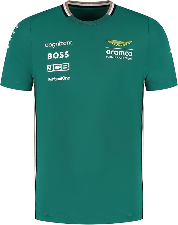 Aston Martin F1 2025 Men's Team Tshirt Green
