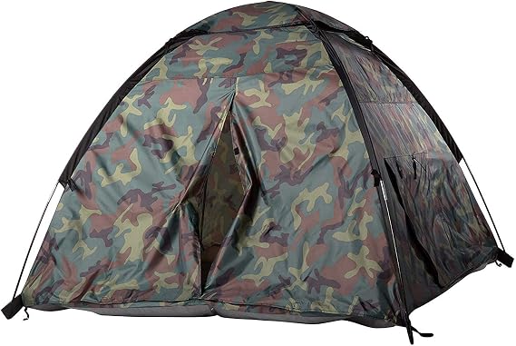 NARMAY Play Tent Camouflage Dome Tent for Kids Indoor/Outdoor Fun - 60 x 60 x 44 inch | Silver Coated & UV Resistant, Waterproof Tent Floor