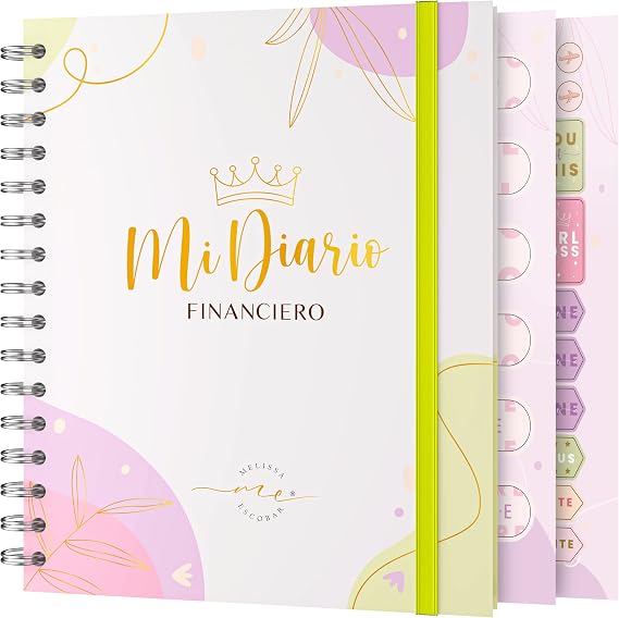 Mi Diario Financiero - NUEVA Agenda Financiera Para Emprendedoras - Administrar, Organizar & Planificar tus Finanzas - (ESPANOL)
