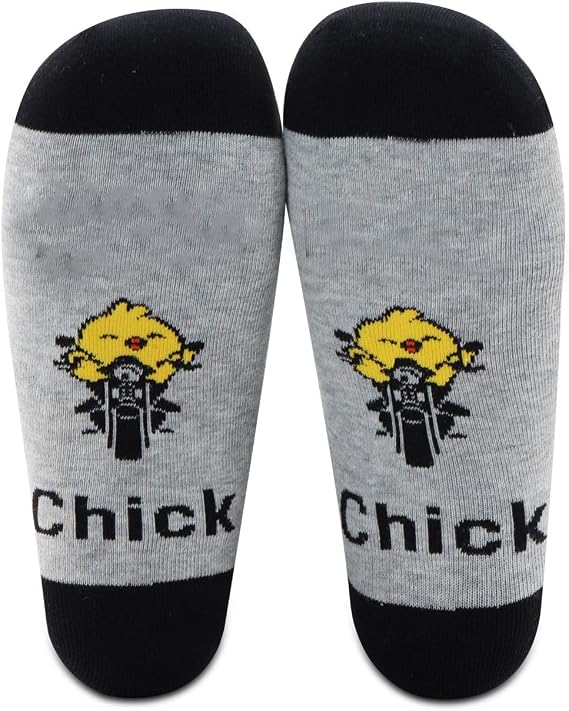 G2TUP Motorcycle Biker Girl Socks Motorcycle Rider Gifts For Women Girls Motorcycles Lover Merch