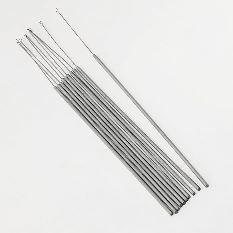 Inoculation Loops, Classpack of 10 re-usable Aluminum Handle Loops