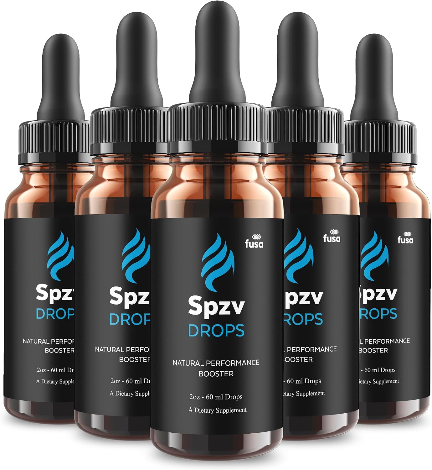 5 Pack SPZV Drops SPZV Advanced Liquid Drop Supplement, S PZV Maximum Strength Overall Health & Wellness Drop Supplement, SPV Premium Liquid Formula for Overall Daily Wellness Support 10oz  300ml