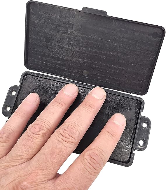 Crime Scene Bureau Fingerprint Ink Pad, 5.25 x 2.75 inches - XL Size