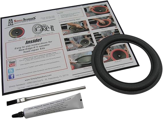 6 Inch Single Foam Speaker Repair Kit Fits BMW Z3 Subwoofer FSK-6bt-1 (Single)