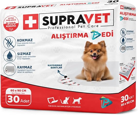 Supravet Alıştırma Pedi 30'lu 60x90