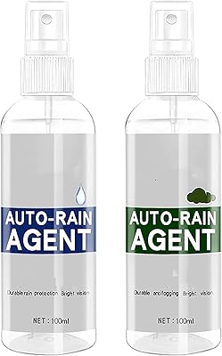 Car Glass Waterproof Coating Agent,Multifunctional Anti Fog Spray Ceramic Coating,for Cars for Windows, Windshields, Mirrors, Car Detailing, Glass, Shower Doors Defogging AgentRainproof Agent