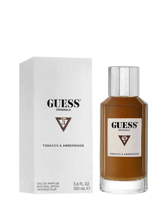 Originals Type 3 Tobacco and Amberwood by Guess for Men - 3.4 oz EDP Spray