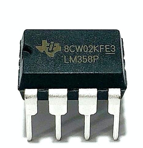 LM358P LM358 Dual High-Gain Frequency-Compensated Industry-Standard Operational Amplifiers Op Amp Breadboard-Friendly IC DIP-8 (Pack of 20)