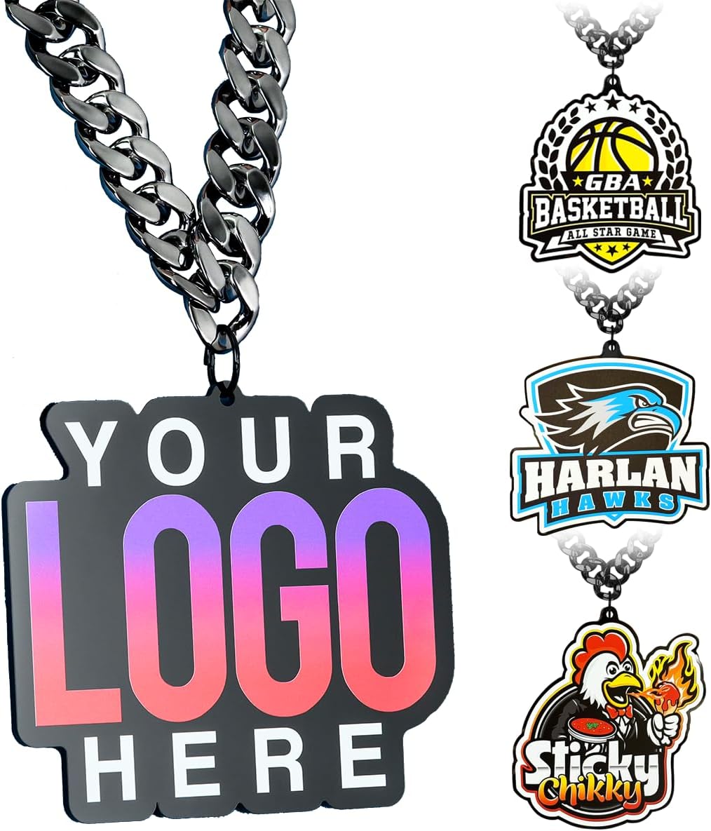 TrophySmack Ultimate Custom Logo Turnover Award Chain