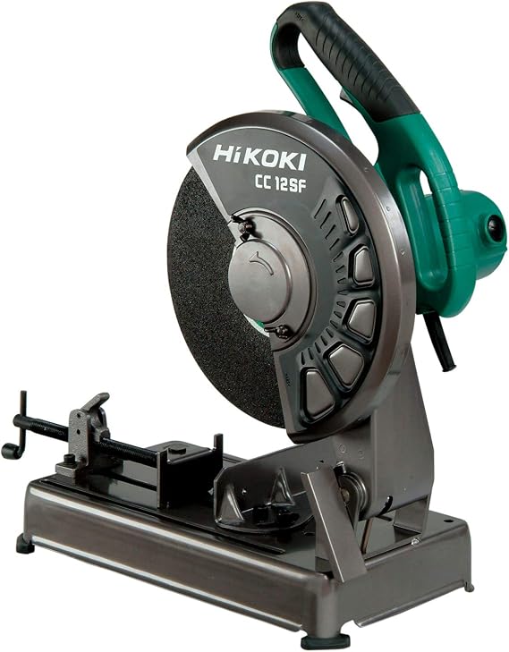 HiKOKI High Speed Cutting Machine, AC100V, 1450W, Round Pipe Cutting, Max Diameter 4.0 inches 102 mm, CC12SF Cutting Wheel Sold Separately