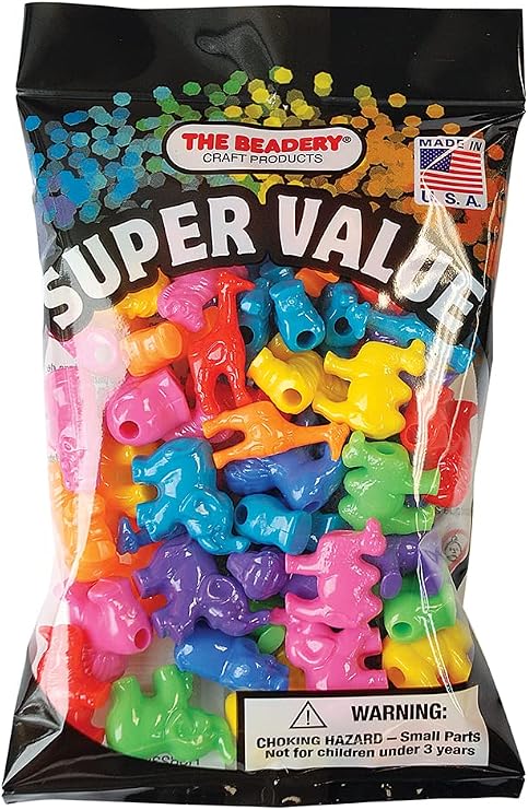 The Beadery Safari Beads, Multi Small