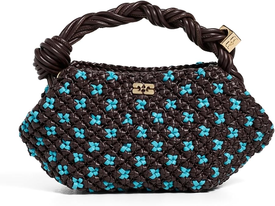 Ganni Women's Mini Bou Braided Handbag