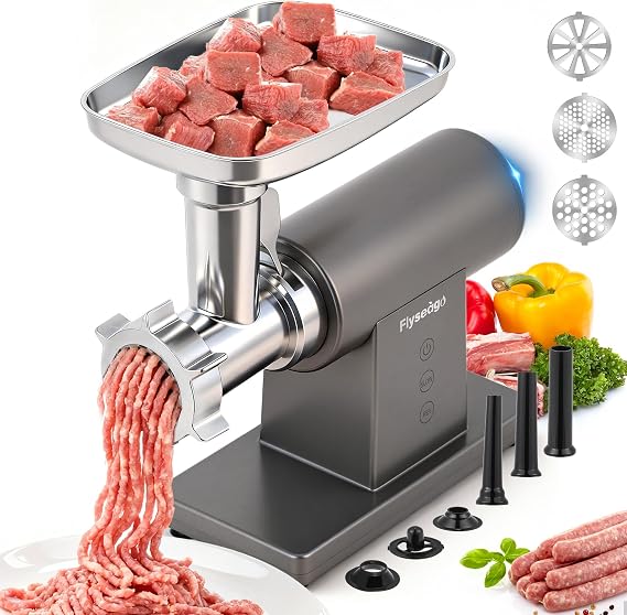 Multifunctional Electric Meat Grinder 3200W Touch Control