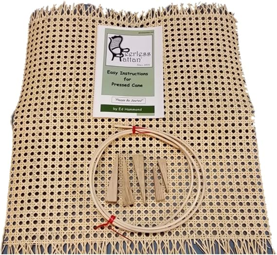 Chair Caning / Cane Caned Seat Replacement Repair Kit Breuer 18" x 18"