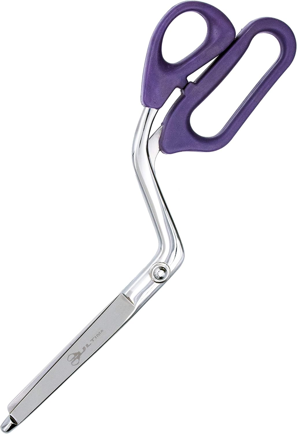 Ultima 11.5 Batting Scissors - Cleanly Cuts Cotton, Wool, Polyester & CottonPoly Blend Batting Purple