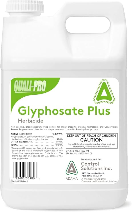 Plus Herbicide - 41% Glyphosate with Surfactant - 2.5 Gallon Credit 41 Extra