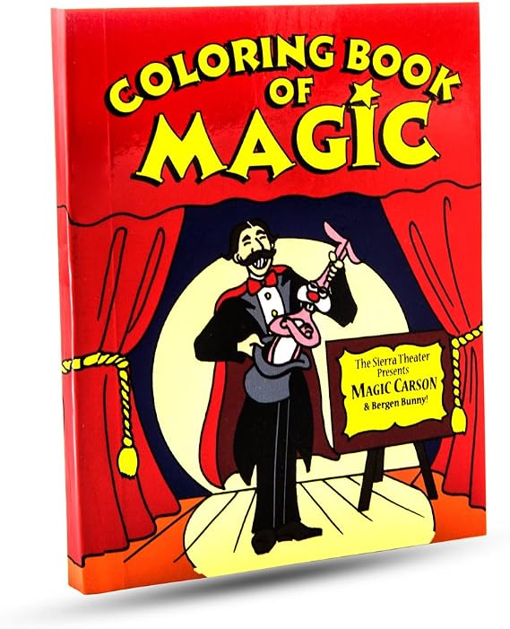 Magic Makers Magic Trick Coloring Book - Pocket Size Edition