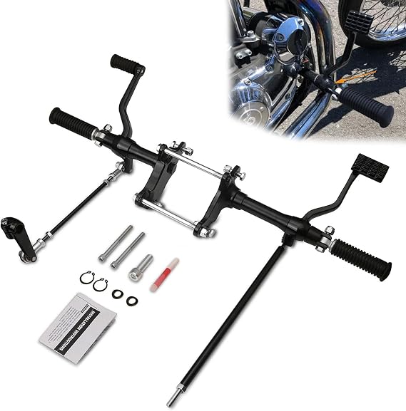 Sportster Forward Controls Kits For Harley Sportster Foot Pegs shift Linkages rod XL 883 1200 Foot controls pegs 1991-2003 Black