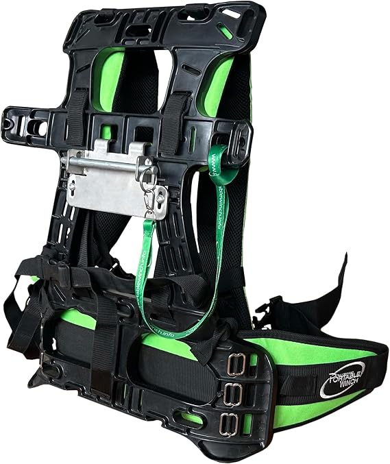 Portable Winch PCA-0108 Molded Backpack Frame for Winches External Frame Backpack For Transporting Portable Winches