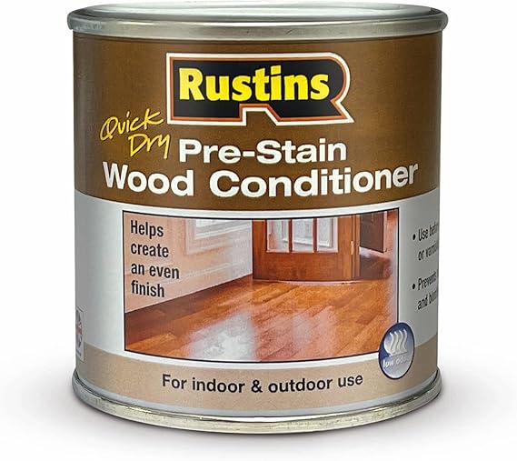 Rustins Quick Dry Pre-Stain Wood Conditioner 250ml | 8.5 Fl. Oz.