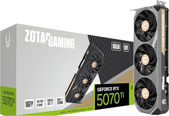 ZOTAC GAMING GeForce RTX5070Ti Solid 16G