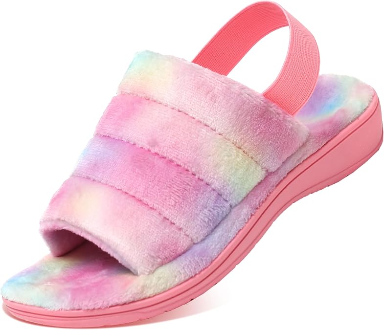 Medical SOLES Women's Comfy Slippers - Fluffy, Cute, and Fuzzy House Slippers for Indoor and Outdoor with Arch Support and Orthopedic Focus for Women