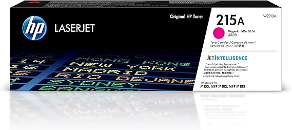 HP 215A Magenta Toner Cartridge Printers | Works with Printer Series: Color LaserJet Pro M155, Color LaserJet Pro MFP M182, M183 | W2313A
