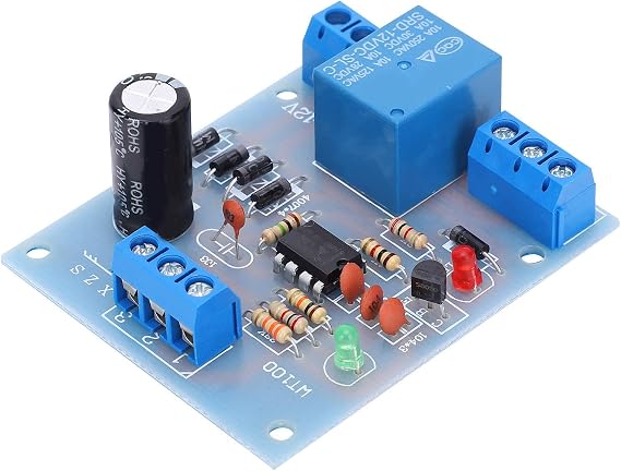 12V DC Water Level Sensor, Water Level Controller Module, Automatic Liquid Control Switch PCB Board Supports Automatic Water Pumping Filling Draining