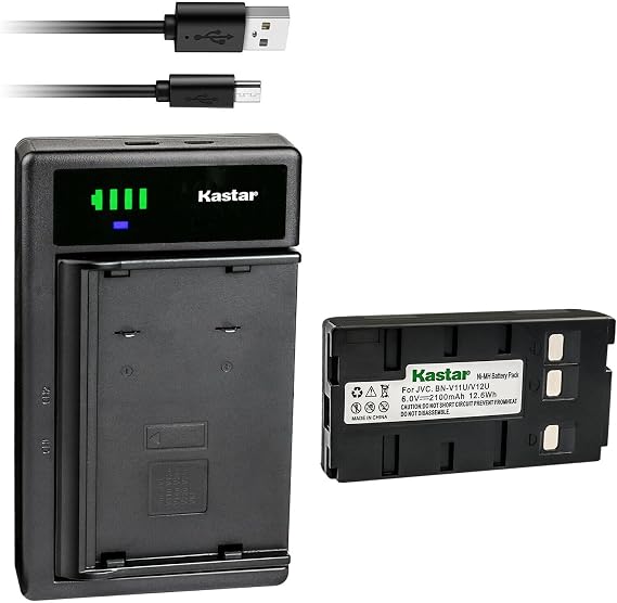 Kastar 1-Pack Battery and Smart USB Charger Replacement for Panasonic PV-L550 PV-L780D PV-L850 PV-L858 Camcorder, Panasonic BP-12 BP-15 BP-17 BP-18 PV-213A PV-214A PV-215A PV-B18 PV-BP15 PV-BP17
