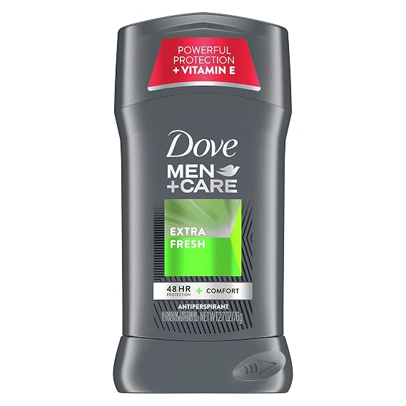 Dove Men+Care Antiperspirant Deodorant Stick, Extra Fresh 2.7 oz