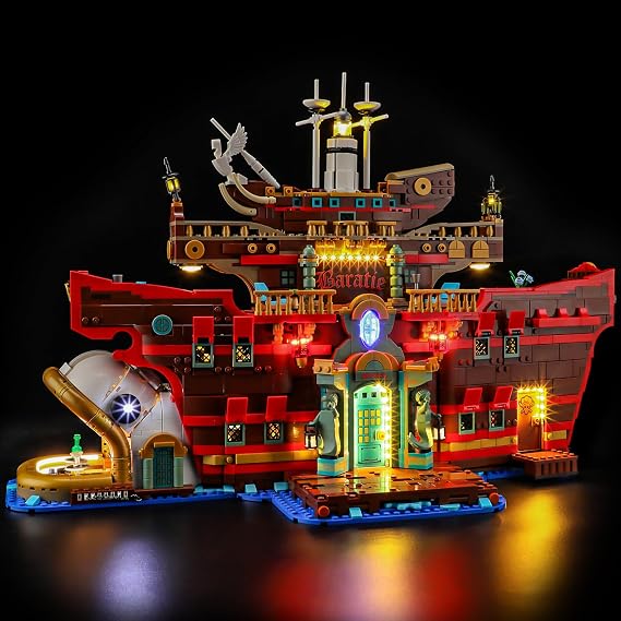 BRIKSMAX Light Kit Designed for LEGO The Baratie FloatingRestaurant