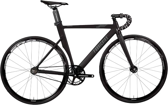FabricBike AERO - Fixed Gear Bike, Single Speed Fixie Bicycle, Aluminium Frame and Carbon Fork, Wheels 28", 5 Colours, 3 Sizes, 7.95 kg (M size)