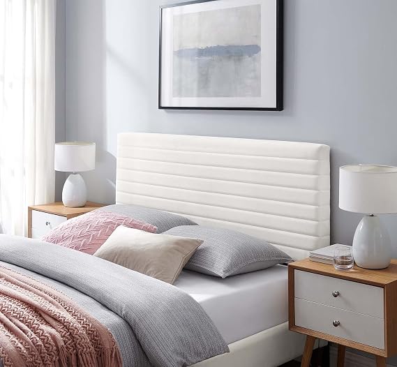 Modway MOD-7024-WHI Tranquil Full/Queen Headboard, White