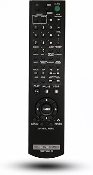 Replacement Remote Control for Sony DVD/VHS Combo Player SLV-D370P SLV-D380P SLV-D350P SLV-D360P SLV-D500P SLV-D281P SLV-D300P SLV-D560P