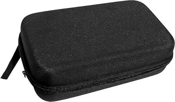 MONODEAL Portable CD Player Bag, CD Player Portable Carrying Case, suitable for C318,Black