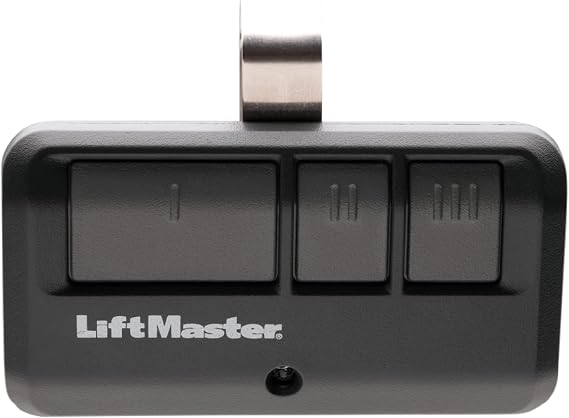 LiftMaster 893Max Security+ 2.0 3-Button Gate Operator Remote Control with Visor Clip - Pack of 1