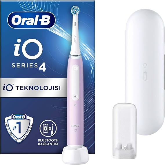 Oral-B iO - 4 Lavender Rechargeable/Electric Toothbrush