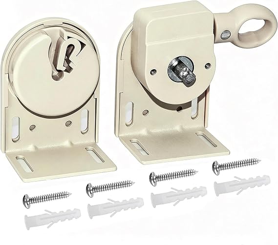 Universal Replacement Installation Accessories for Indoor/Outdoor Sunshade and Roller Blinds(Crodless Bracket)