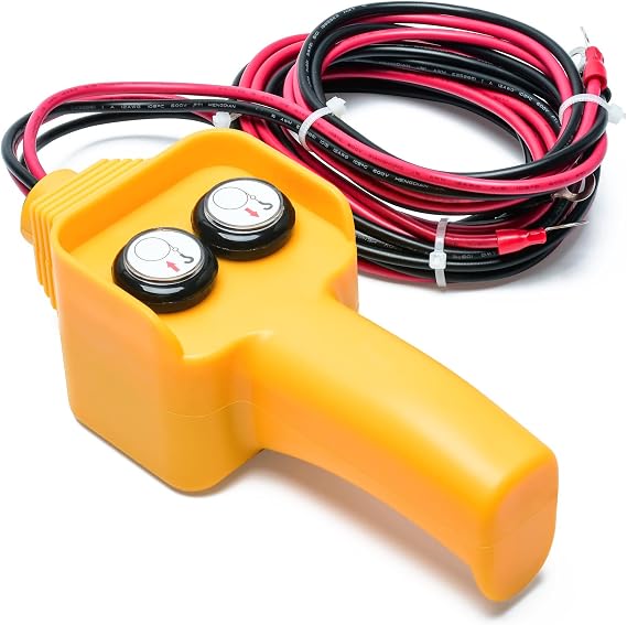 Winch Controller, Briidea Winch Remote Replacement Parts for 12V 1500 lbs5000 lbs Electric Winch, Supporting Forward and Reverse Motion, Easy to Use
