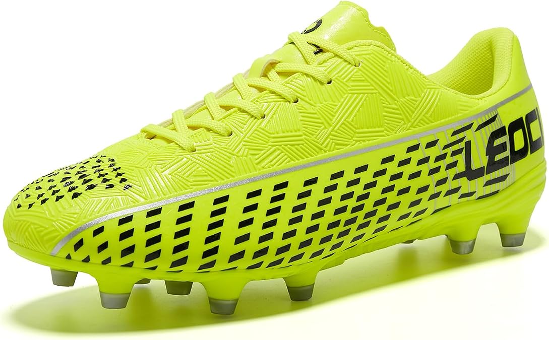 Men's Soccer Cleats Women Outdoor Frim Ground Football Shoes