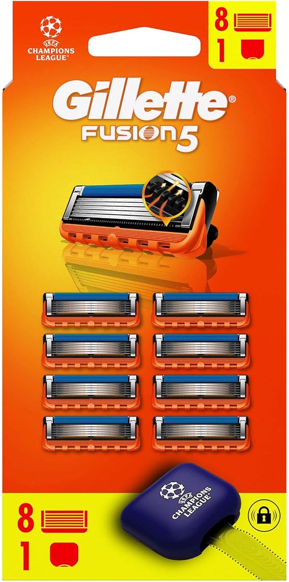 Gillette Fusion5 Avantajlı Yedek Tıraş Bıçağı 8 Adet