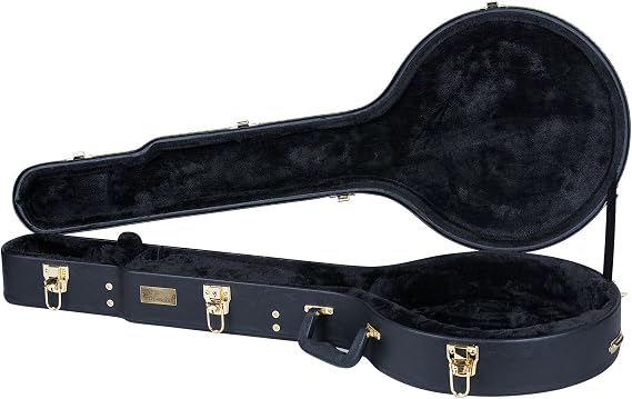 Golden Gate C-1535 Premier Hardshell 4 or 5-String 11 Inch Openback Banjo Case