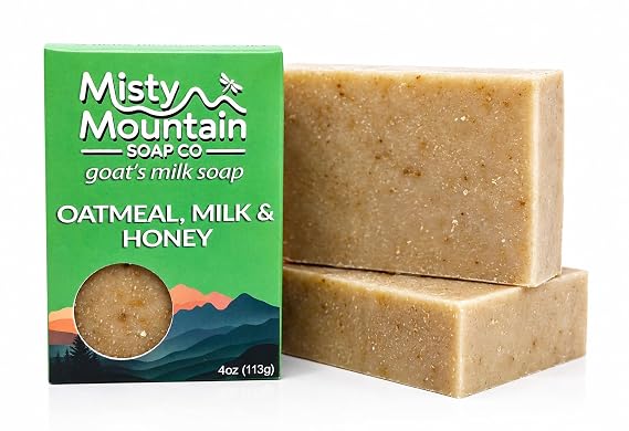 Oatmeal Milk & Honey Goat Milk Bar Soap