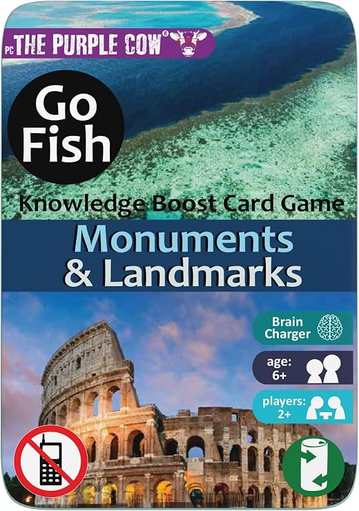 The Purple Cow's Go Fish! - Monuments & Landmarks