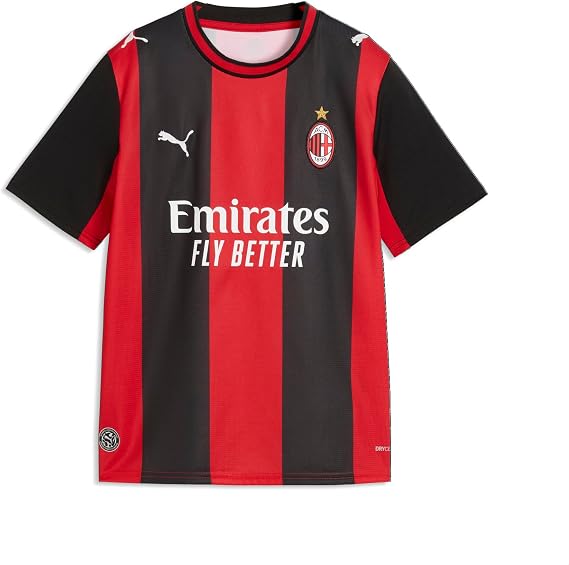 PUMA Kids Boys Ac Milan Home Jersey Casual - Black