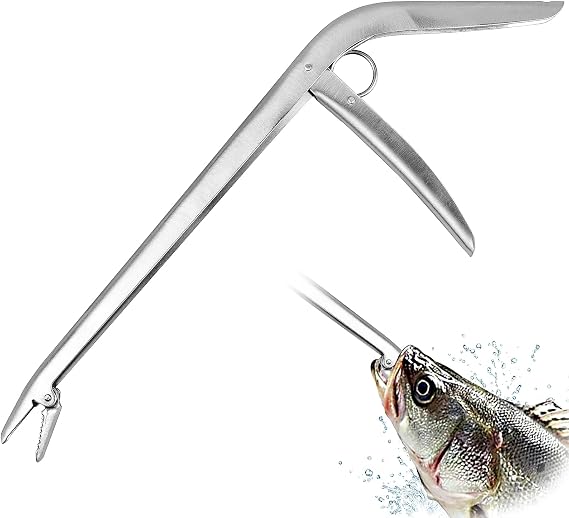 ReeMoo Fish Hook Remover Tool, Stainless Steel Dehooker Extractor Pliers