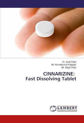 CINNARIZINE: Fast Dissolving Tablet